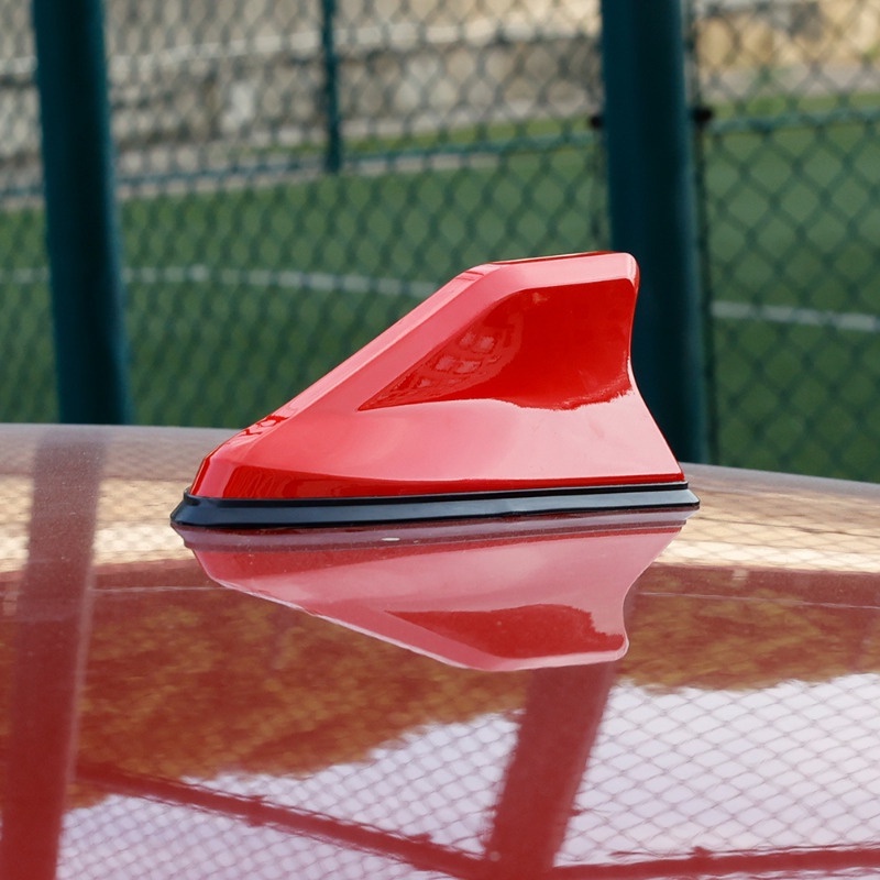 เสาอากาศวิทยุ FM AM แบบครีบฉลาม มีกาวในตัว อุปกรณ์เสริม สําหรับตกแต่งหลังคารถยนต์ - รูปที่ 4