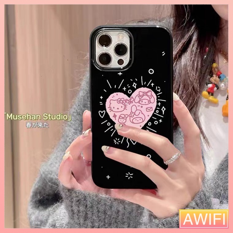🔥AWIFI🔥เคสโทรศัพท์ แบบนิ่ม สำหรับรุ่น16 14 15 13PRO 13PROMAX 12 ProMax 11 8plus 7plus 6 6s XR X XS Max SE 11Pro Max #124