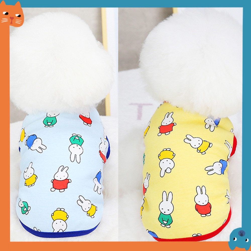เสื้อผ้าสัตว์เลี้ยง เสื้อกั๊ก แบบบางน่ารัก สําหรับสุนัข แมว