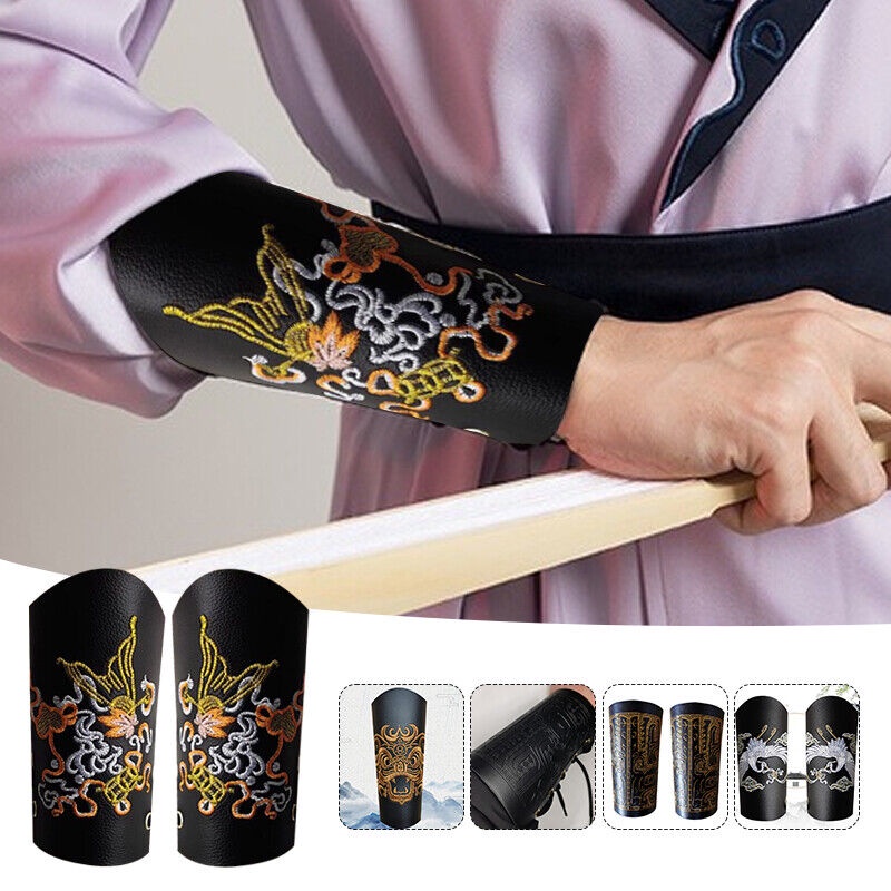 สายรัดข้อมือคอสเพลย์ สไตล์จีน แฟชั่นฮั่นฝู สําหรับผู้ชาย