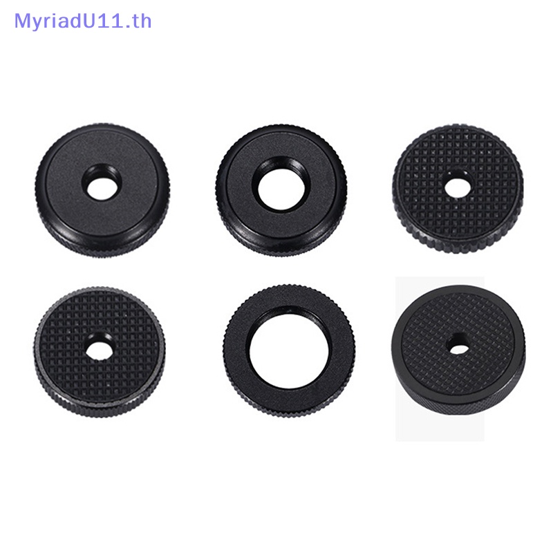 ไมเรียดู สกรูกล้อง 1/4 3/8 5/8 นิ้วน็อตอุปกรณ์ถ่ายภาพฮอทชูที่นั่งล็อคลูกบิดแฟลชยืนเมาอะแดปเตอร์สําหรับขาตั้งกล้อง เซลฟี่ ติด .