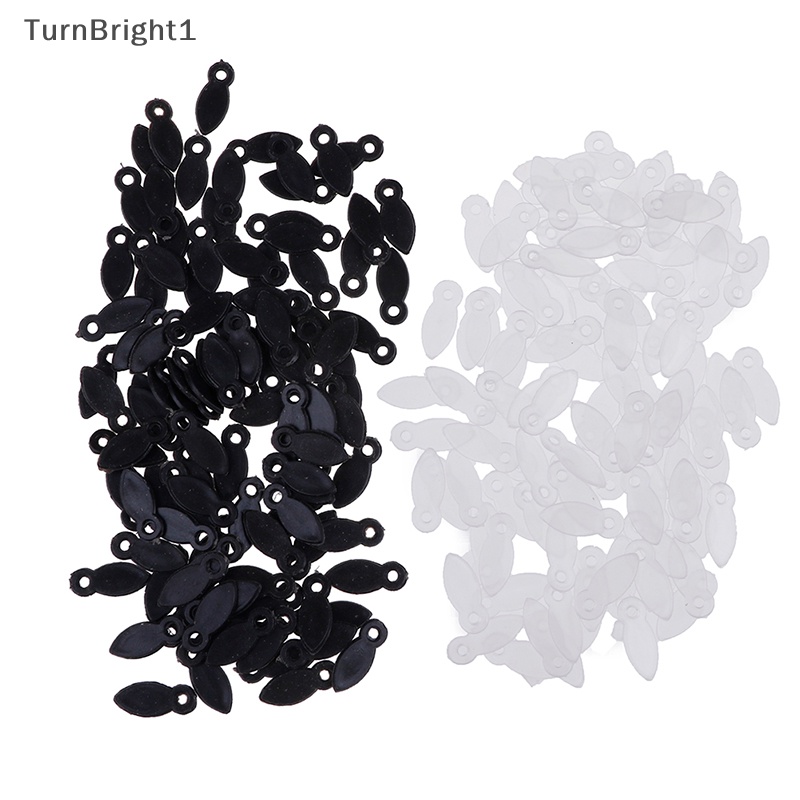 [TurnBright] ตะขอแขวนกรอบรูป สีดํา สีขาว DIY 100 ชิ้น▽^*)