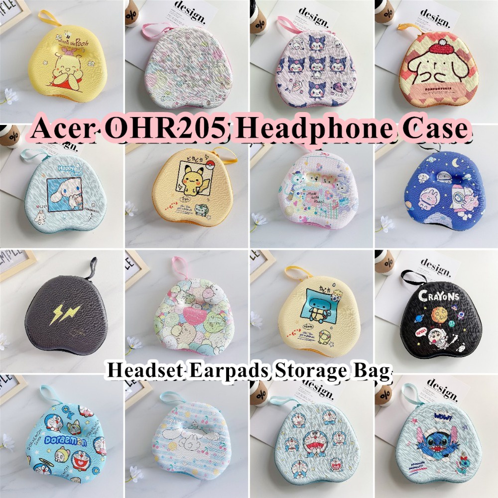 สําหรับ Acer โอ้205 หูฟังกรณีนวัตกรรมการ์ตูนชุดหูฟังแผ่นรองหูฟังกระเป๋าเก็บปลอกกล่อง