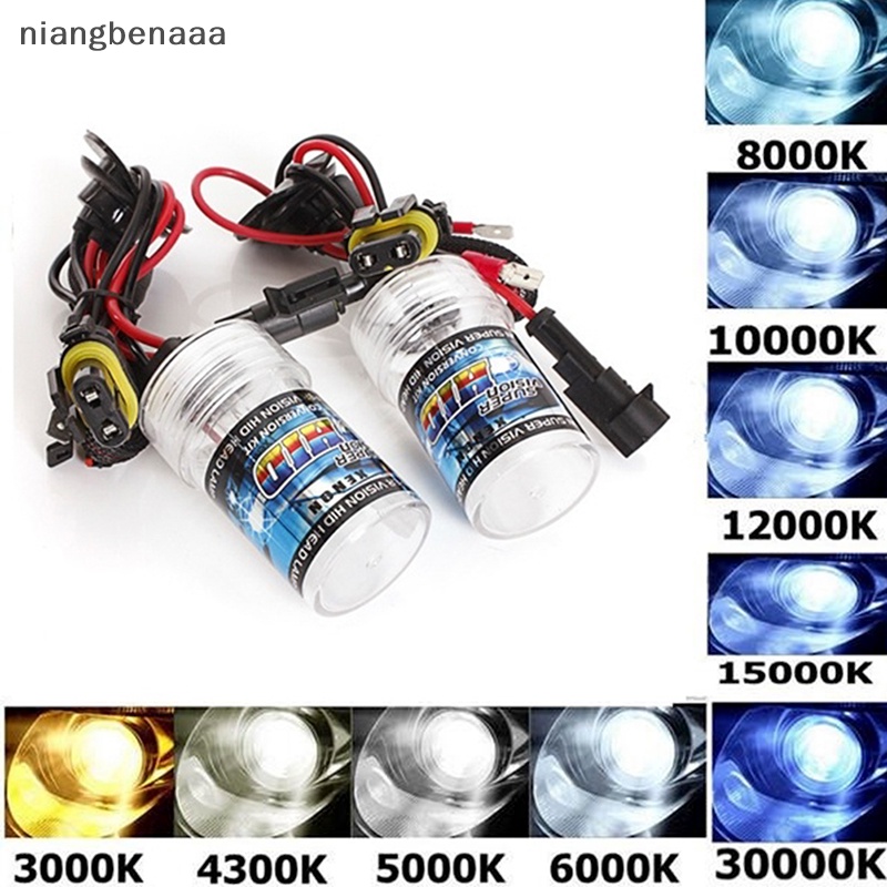 (niangbenaaa) หลอดไฟซีนอน Hid H1 H3 H4 H7 H11 9005 HB3 9006 AC 12v 1 ชิ้น