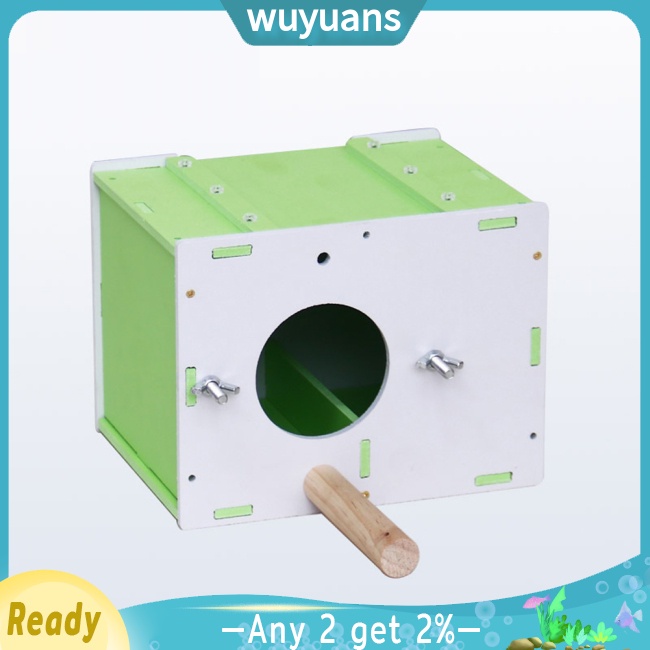 Wuyuans กล่องเพาะพันธุ์นกแก้ว มีฉนวนกันความร้อน สําหรับนกแก้ว