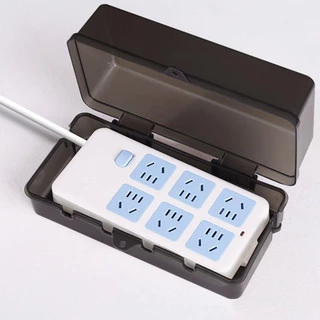 กล่องปลั๊ก MERY, ฝาครอบตะกั่วส่วนต่อขยายพลาสติก Weatherproof, Portable Protect Outlet Anti-theft Waterproof Cable Management Box Outdoor