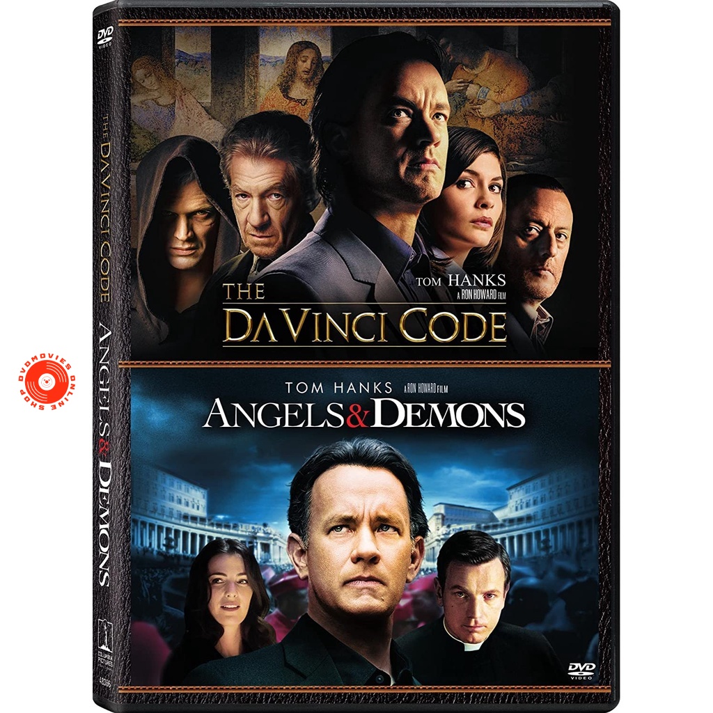 DVD Angels and Demons and Davinci Code DVD Master เสียงไทย (เสียง ไทย/อังกฤษ | ซับ ไทย/อังกฤษ) DVD