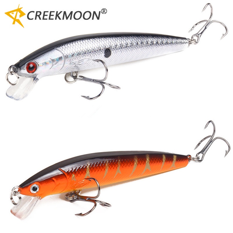 1 PCS 9g/10 ซม.เหยื่อตกปลา Minnow Wobbler ลอย Bass Trolling ประดิษฐ์ Hard เหยื่อ Crankbait ปลาคาร์พ Pesca ตกปลา Tackle 241130