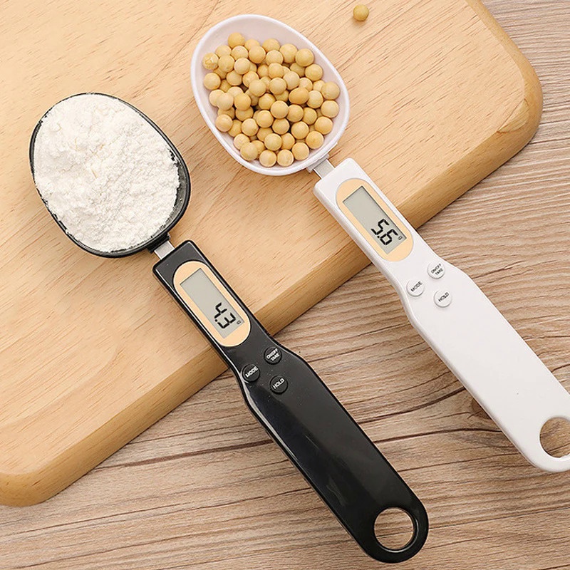500g/0.1g Portable LCD Digital Kitchen Scale Measuring Spoon Coffee Sugar Gram Electronic Spoon Weig