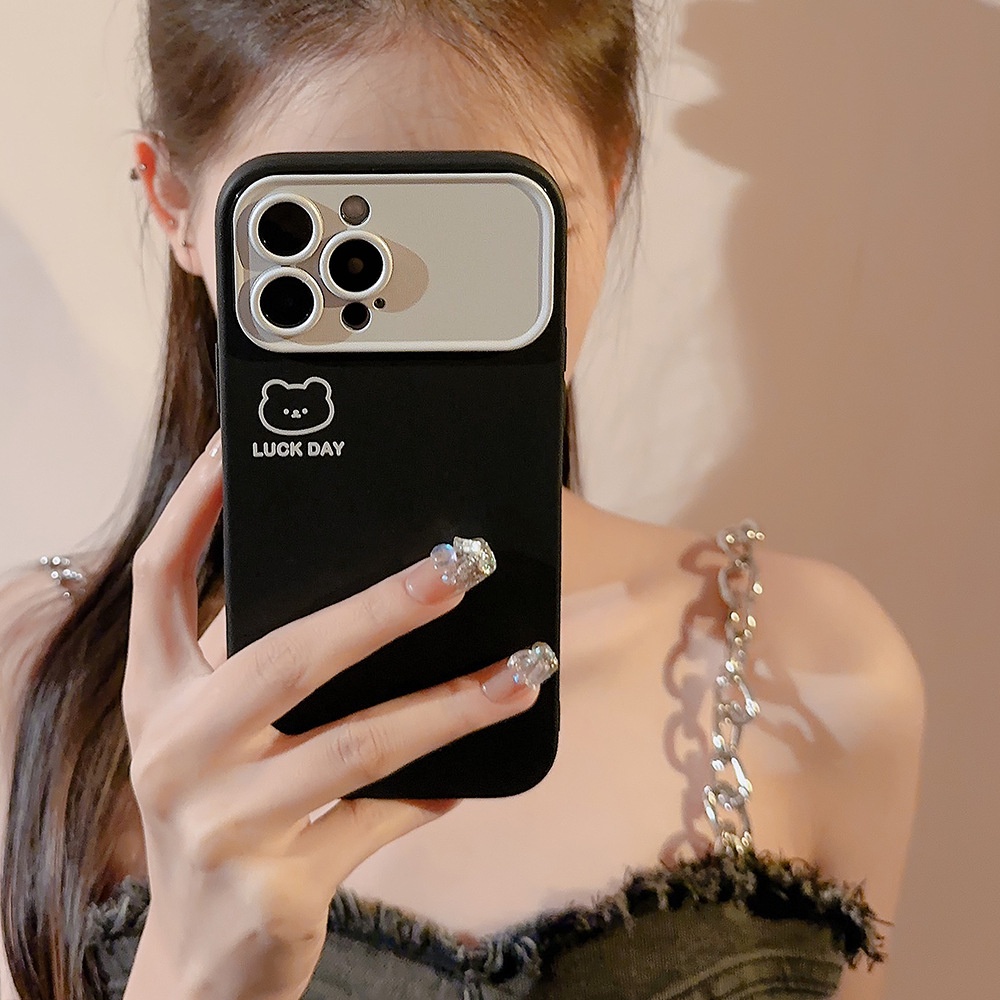 เคสโทรศัพท์มือถือ ซิลิโคน tpu กันกระแทก ลายการ์ตูนหมี สําหรับ iphone 11 12 13 14 15 pro max plus x xr xs max 7 8 plus se2020 ราคา ถูกที่สุด ดีลบีเคเค แกลเลอรีภาพที่ 8