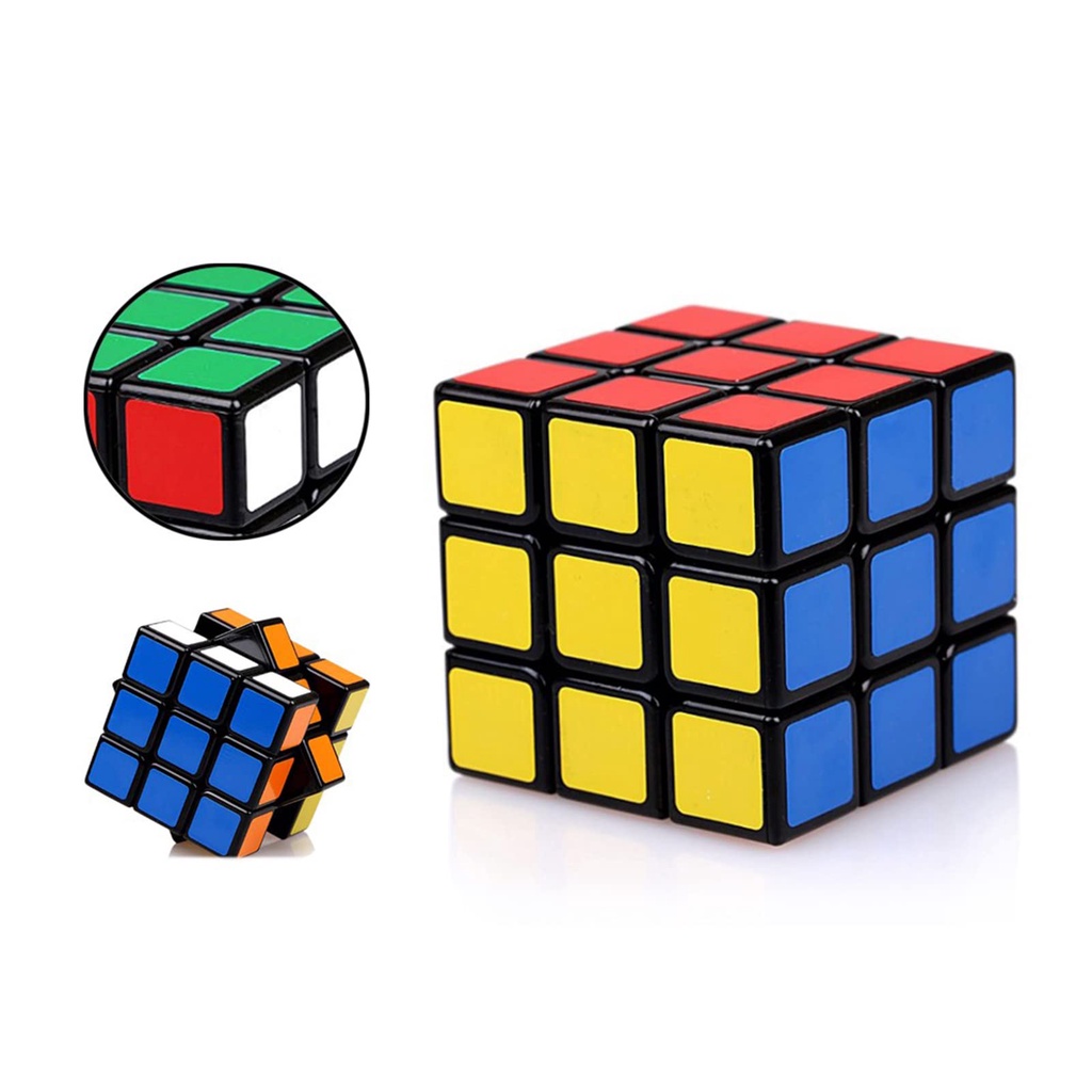 รูบิคอัจฉริยะ ขนาด ของเล่นฝึกสมอง หมุนลื่น รูบิค ของเล่นสำหรับฝึกสมาธิ 3x3x3