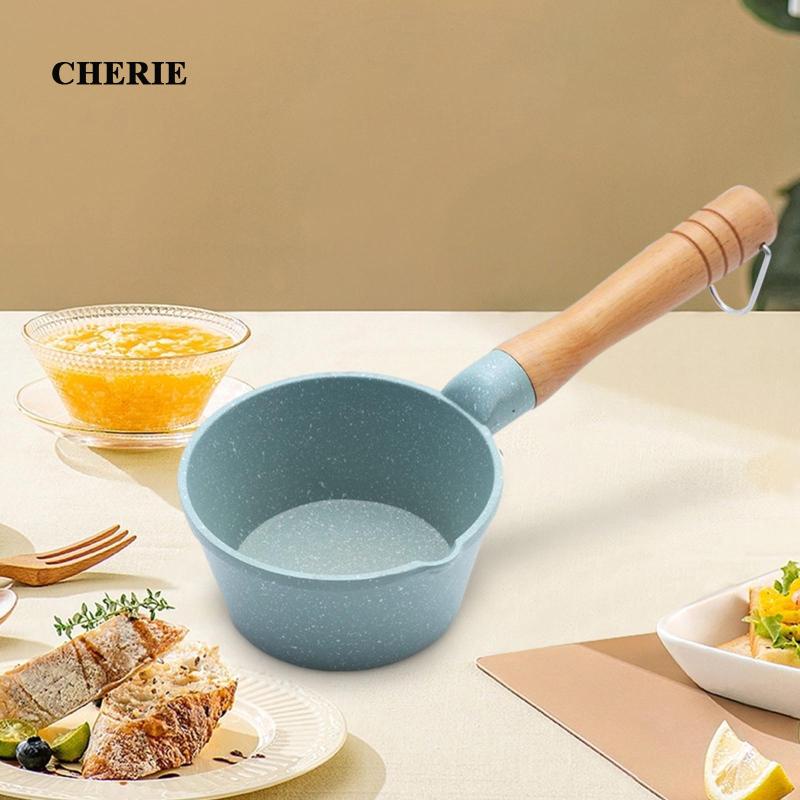 [cherie] กระทะอุ่นนม ขนาดเล็ก 10 ซม. ไม่ติดกระทะ อเนกประสงค์ สําหรับบ้าน ห้องครัว