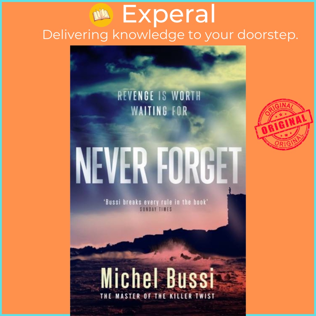 Never Forget by Michel Bussi (ฉบับสหราชอาณาจักรปกอ่อน)