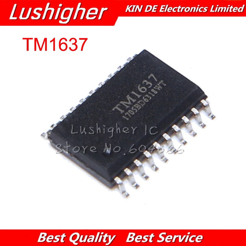 10 ชิ้น TM1637 SOP SMD IC ต้นฉบับใหม่