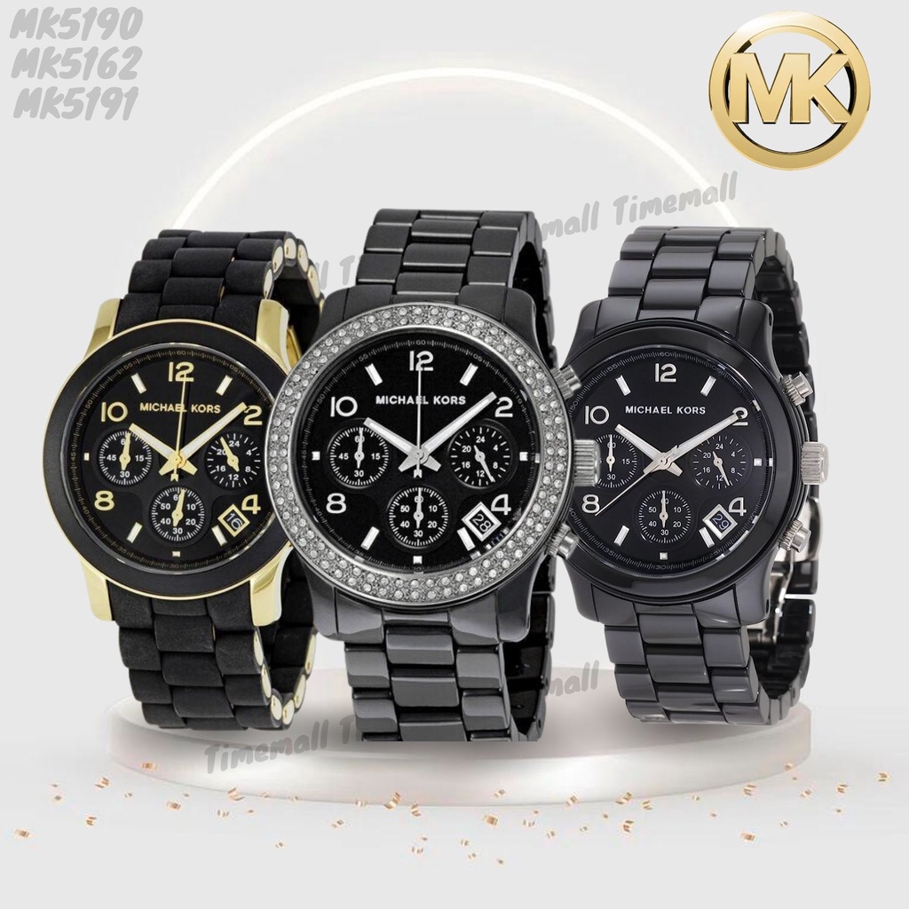TIME MALL นาฬิกา Michael Kors OWM185 นาฬิกาข้อมือผู้หญิง นาฬิกาผู้ชาย แบรนด์เนม  Brandname MK Watch รุ่นMK5188