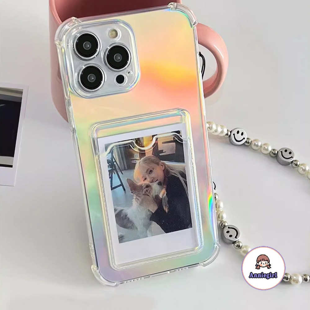 เคสโทรศัพท์มือถือแบบนิ่ม TPU ใส กันกระแทก พร้อมสายคล้อง และช่องใส่บัตร สําหรับ Iphone 11 13 14 Pro Max 12 15 ProMax XS XR 7 8Plus
