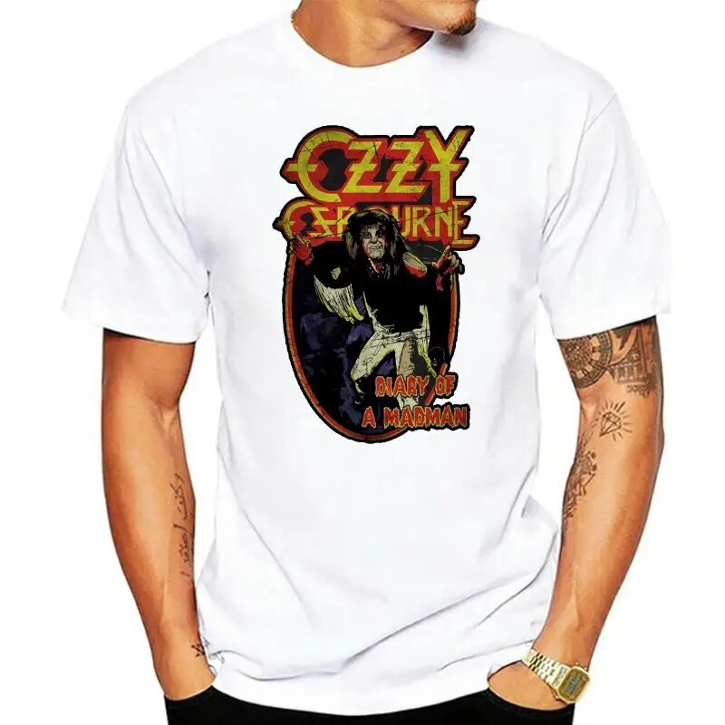 OZZY OSBOURNE Diary Of A Madman T-SHIRT OFFICIAL MERCHANDISE(1)