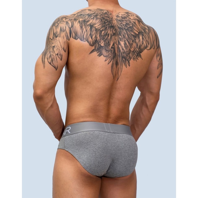 D.M ง. กางเกงชั้นใน ผ้าฝ้าย เอวต่ํา ทรงสามเหลี่ยม พิมพ์ลายตัวอักษร สวมใส่สบาย  แต่งตัวดี  สีพื้น สําหรับผู้ชาย 3033