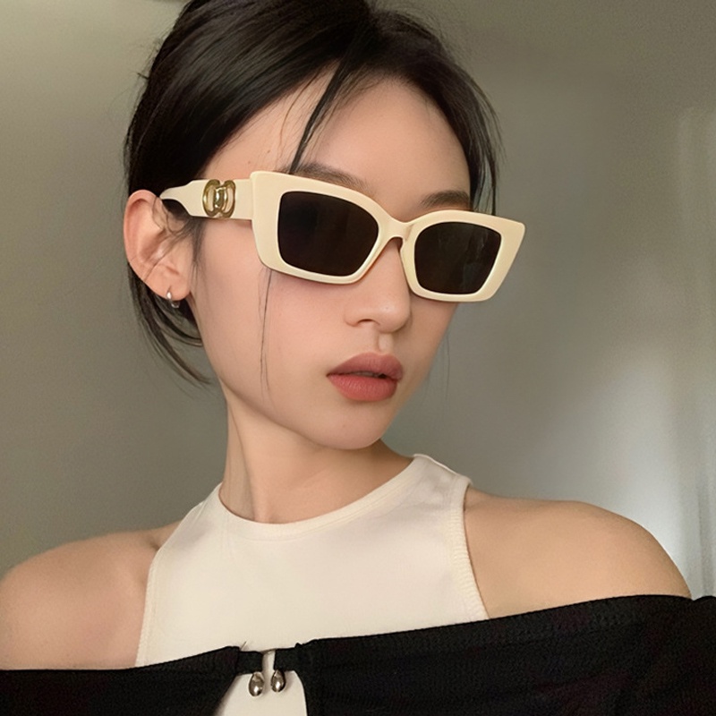 ร้านค้าไทย🔥แว่นกันแดดตาแมวใหม่Insสไตล์เกาหลีแฟชั่นUV400ป้องกันรังสียูวีป้องกันแสงแดดสําหรับผู้หญิง.COD - รูปที่ 2