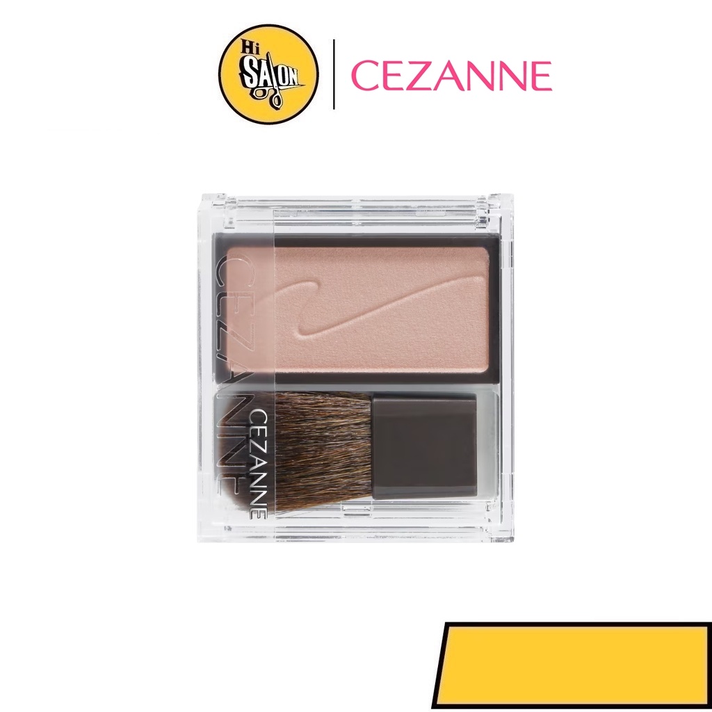 CEZANNE Cheek Blush 2.2 g. เซซาน ชีค บลัช บลัชออน เนื้อมอยเจอไรเซอร์