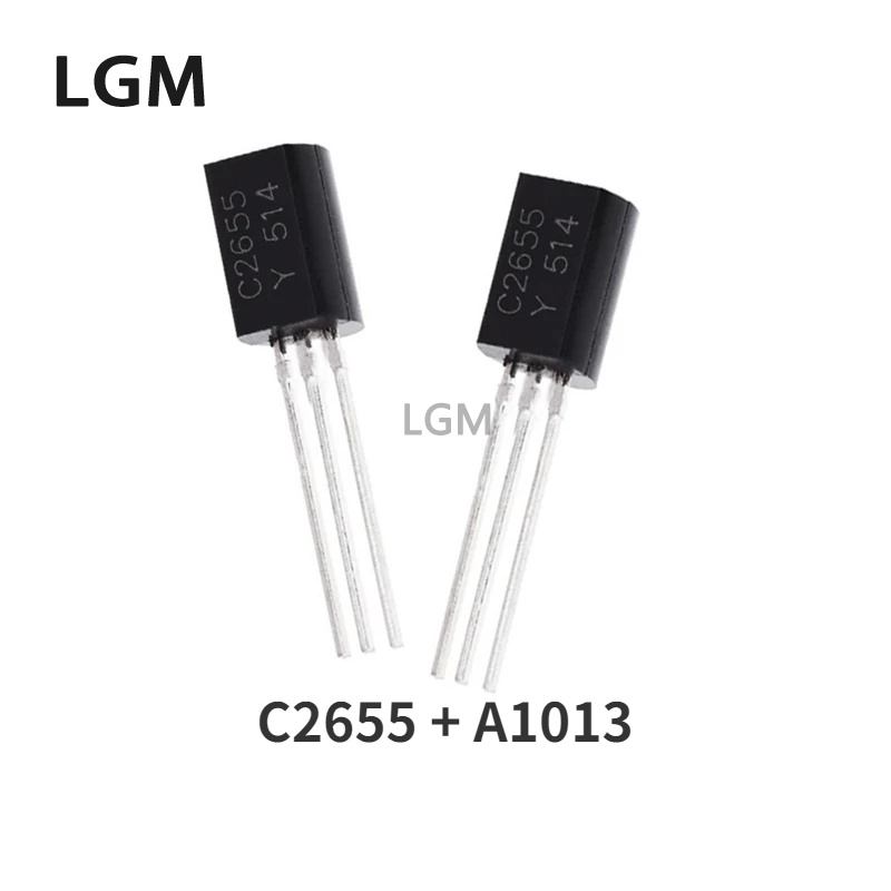 ทรานซิสเตอร์ 2SC2655 2SA1013 TO-92L C2655 A1013 TO92 100 50 ชิ้น
