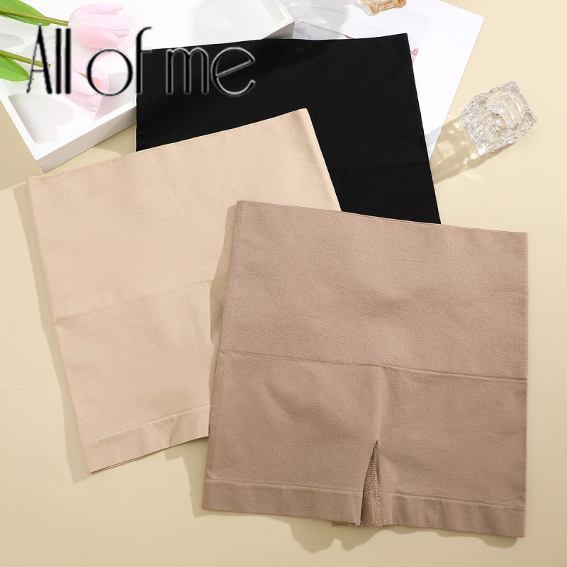 Allofme กางเกงบ็อกเซอร์ขาสั้น เอวสูง เหมาะกับการเล่นโยคะ สําหรับผู้หญิง