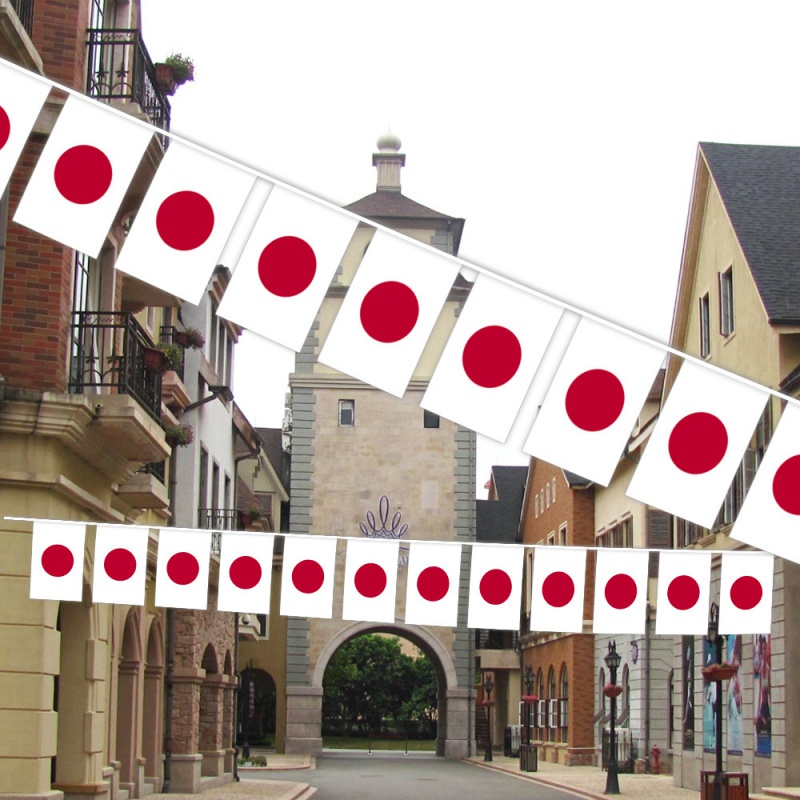 ธงแบนเนอร์ สไตล์ญี่ปุ่น สําหรับแขวนตกแต่ง Japan Flag Japanese Banner