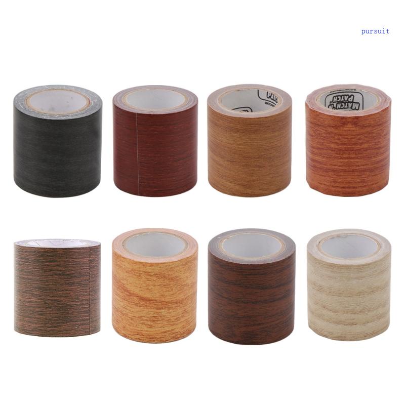 【SUIT*】สติกเกอร์เทปกาว ลายไม้ สําหรับซ่อมแซมเฟอร์นิเจอร์ ลิ้นชัก ตู้เสื้อผ้า