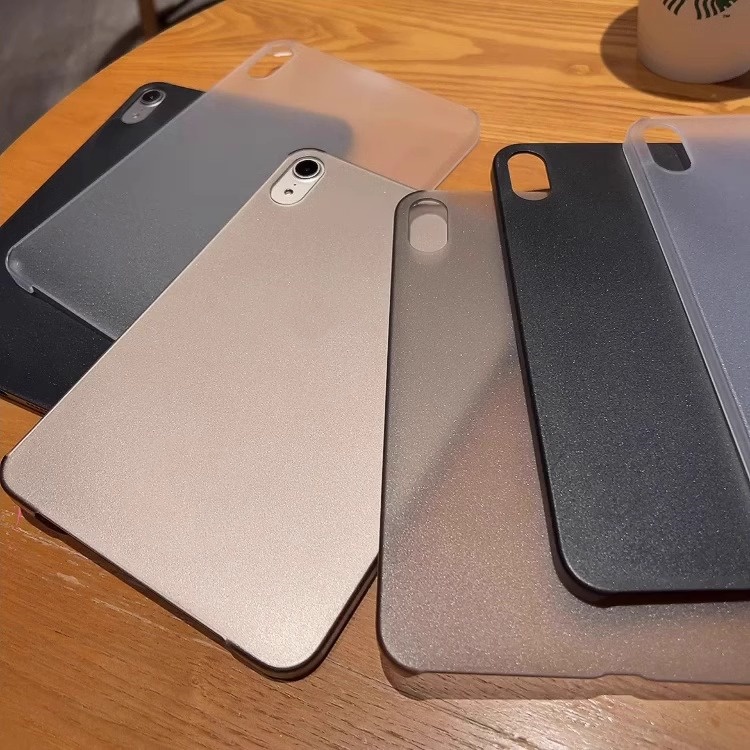เคสโทรศัพท์มือถือ PC แข็ง แบบใส บางพิเศษ กันลายนิ้วมือ เรียบง่าย สําหรับ iPad Mini 6 Pro11 2020 2021 2022 10th Air 5 4 10.2 7th 8th 9th