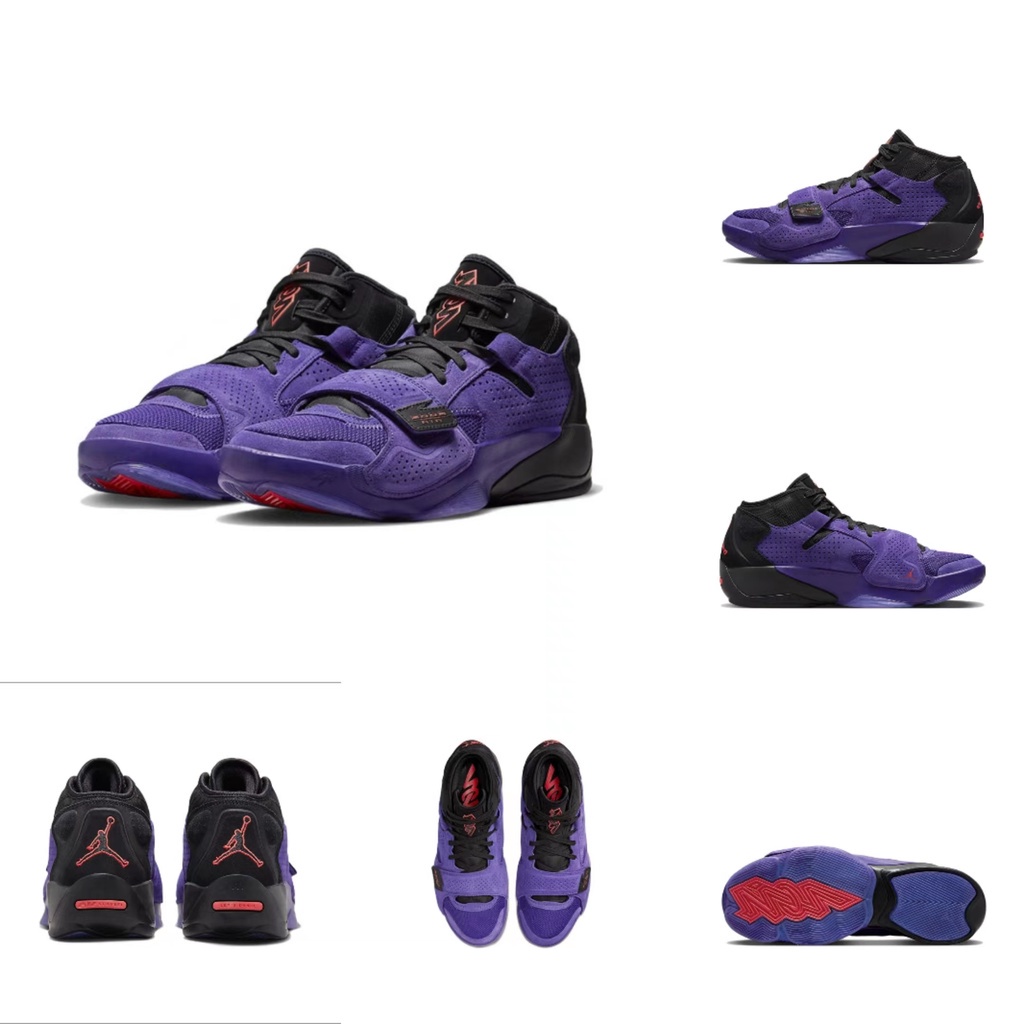 ♞,♘Nike ของแท้ 100% AirJordan Zion 2 PF รองเท้ากีฬา รองเท้าบาสเก็ตบอล สําหรับผู้ชาย DM0858-467-107