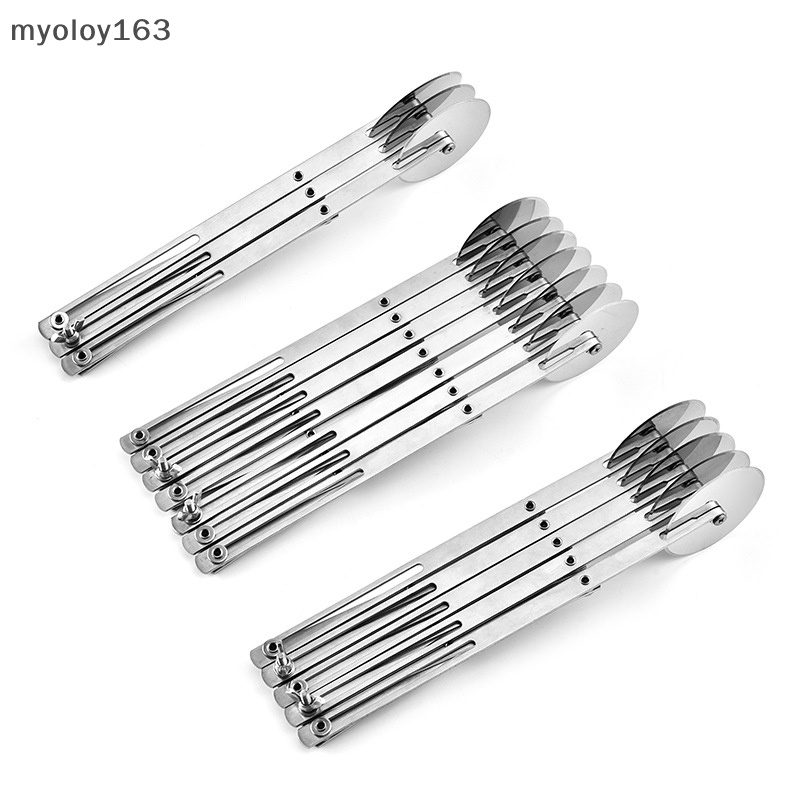 Myoloy ลูกกลิ้งตัดแบ่งแป้งโด พิซซ่า 3 5 7 ล้อ สเตนเลส ยืดหยุ่น TH