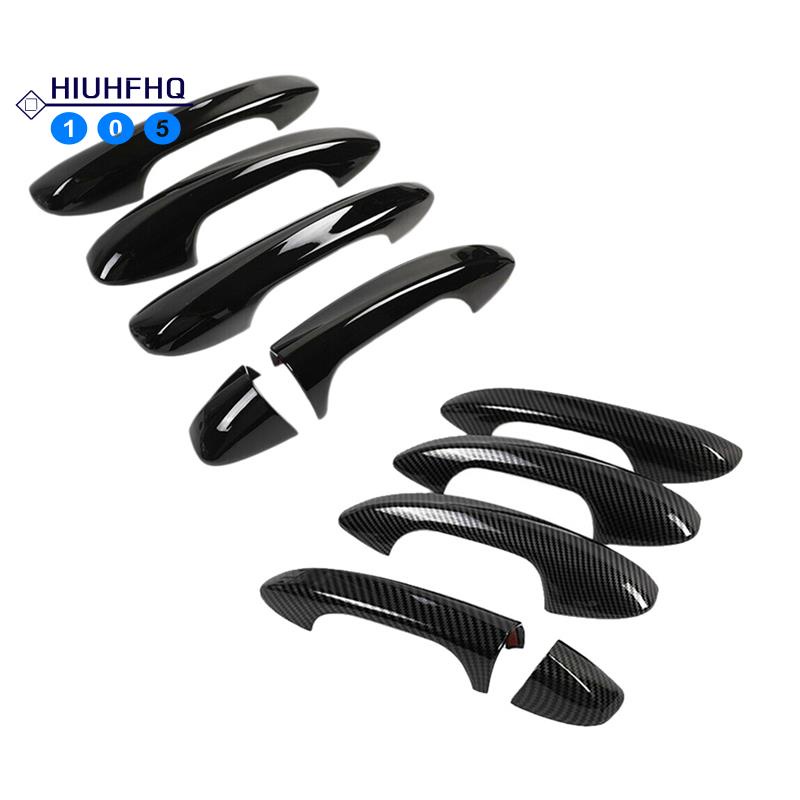 【Hiuhfhq106】สติกเกอร์ติดมือจับประตูด้านนอก สําหรับ Mercedes Benz C E GLC GLB A B GLE GLS CLA GLA Class W213 W205 X253 15-24 4 ชิ้น