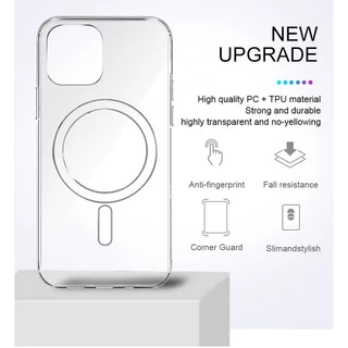 TCL Nxtpaper 70 Pro 5G Casing Clear Case Phone Case Cover Magnetic Wireless Charger