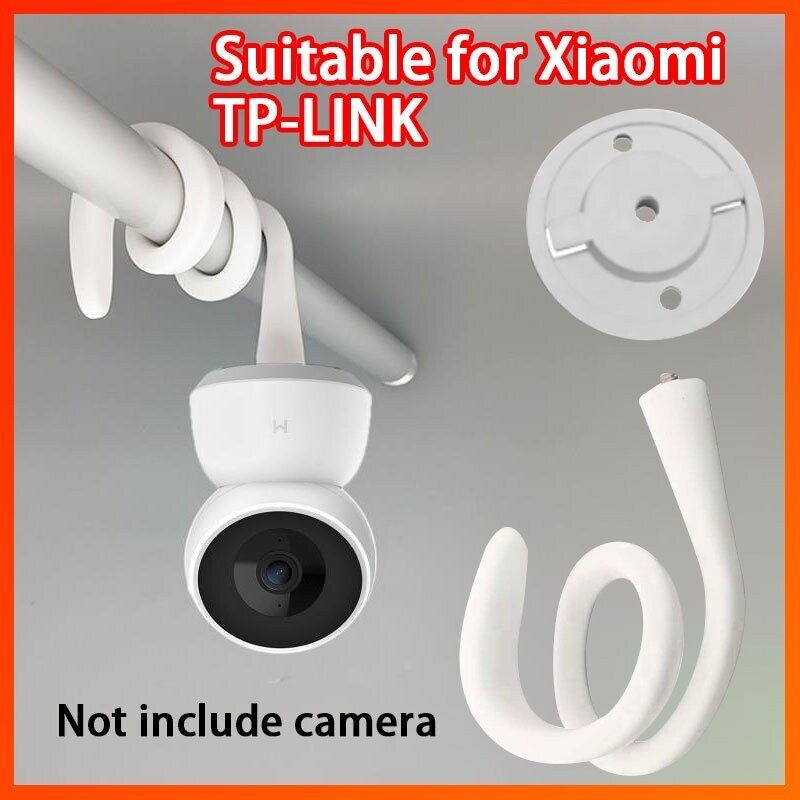 ขาตั้งกล้องวงจรปิด CCTV แบบติดผนัง ไม่ต้องเจาะ ปรับได้ สําหรับ Xiaomi TP-Link Tapo Imou Ranger 2 IP EZVIZ C6N IP