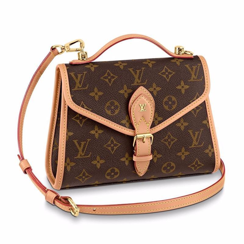 Louis Vuitton/Ivy/สายตายาว/กระเป๋าสะพาย/กระเป๋าถือ/ของแท้ 100%