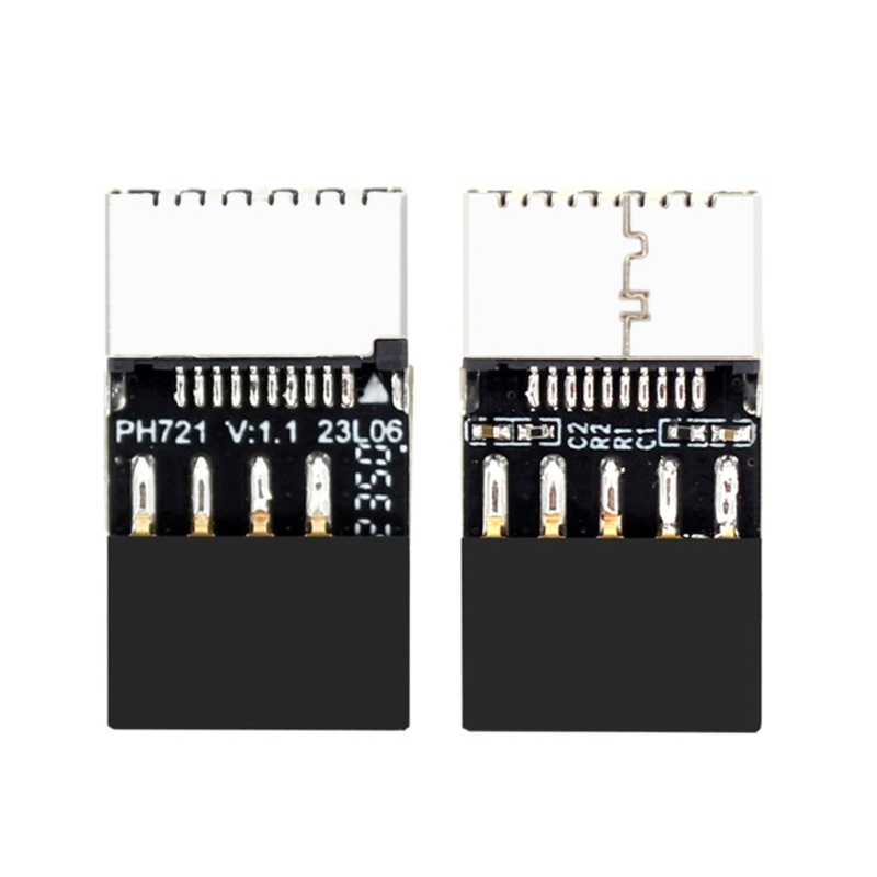 Nik อะแดปเตอร์แปลงเมนบอร์ดคอมพิวเตอร์ USB2 0 9PIN ตัวผู้ เป็น TypeE 20Pin ตัวเมีย ใช้งานง่าย ทนทาน