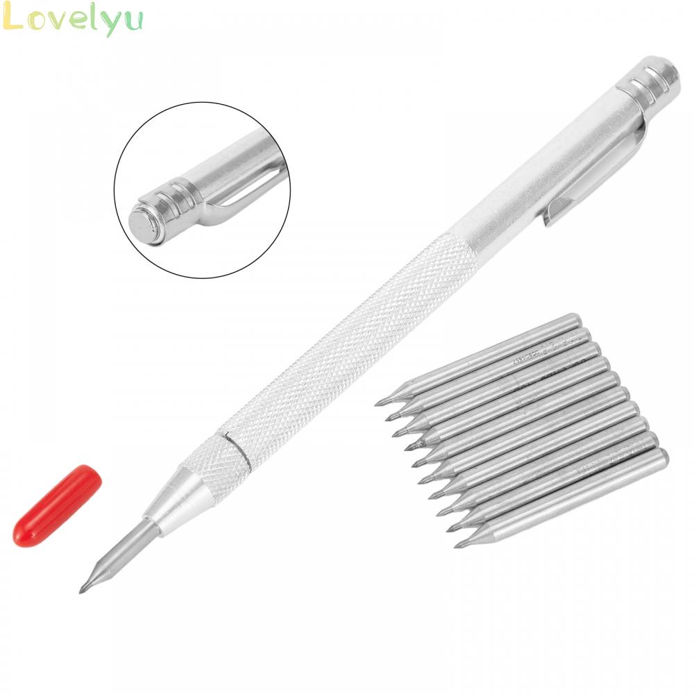 ✨✨✨11PCS Tungsten-Carbide Tip Scriber Engraving-Pen Marking-Tip For Glass Ceramic