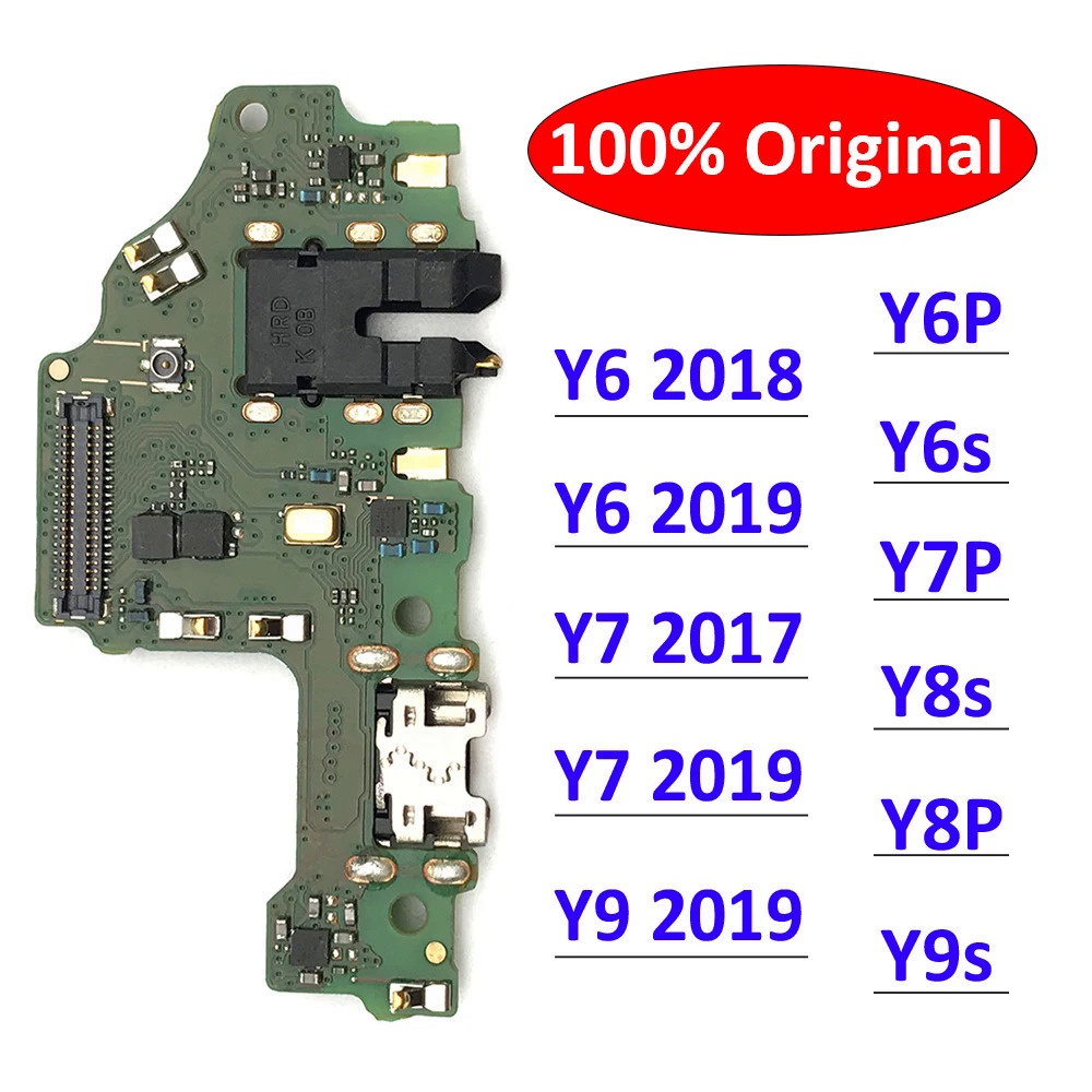 ต้นฉบับ USB อะไหล่ มือถือ แพรก้นชาร์จ ตูดชาร์จ Huawei Y5 Y6 Y7 Y9 Prime 2017 2018 2019 Y6s Y6P Y7P Y8s Y8P Y9s Y7A – โปรปัง