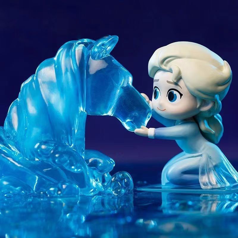 [Genuine] 52toys Disney Frozen 2 Series Blind Box Princess Elsa Anna Doll Trend Play Surprise Gift Fashionable Toy