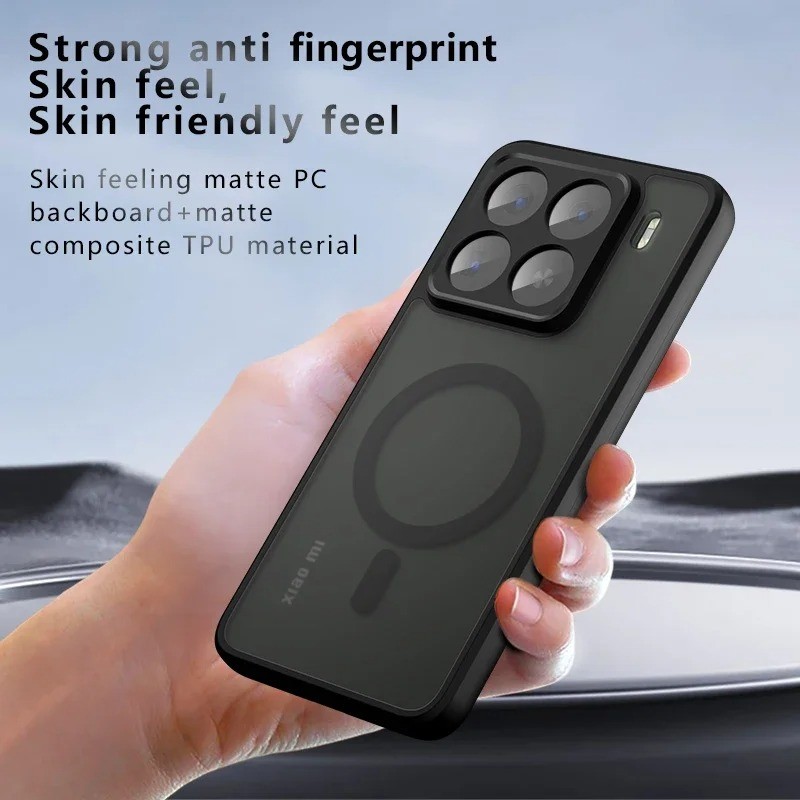สําหรับกันกระแทก Matte เคสโทรศัพท์สําหรับ Xiaomi 15 Pro 14T 13T 13 14 Ultra Redmi A4 อะคริลิคฝาครอบกันชน Shell