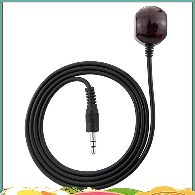 1 ชิ้น 3.5 มม.38KHz อินฟราเรด IR รีโมทคอนโทรลตัวรับสัญญาณ Extender สายต่อ IR ตัวรับสัญญาณสําหรับชุดกล่อง
