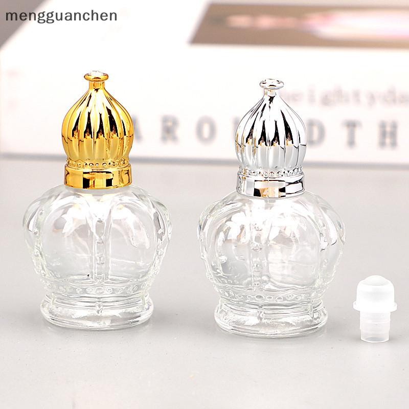 [mengguanchen] แก้วทอง 15 มล. มินิวินเทจโปร่งใสตัวอย่างที่ว่างเปล่าขวดขวดขวดรีฟิลขวดหยดน้ําหอม [TW]