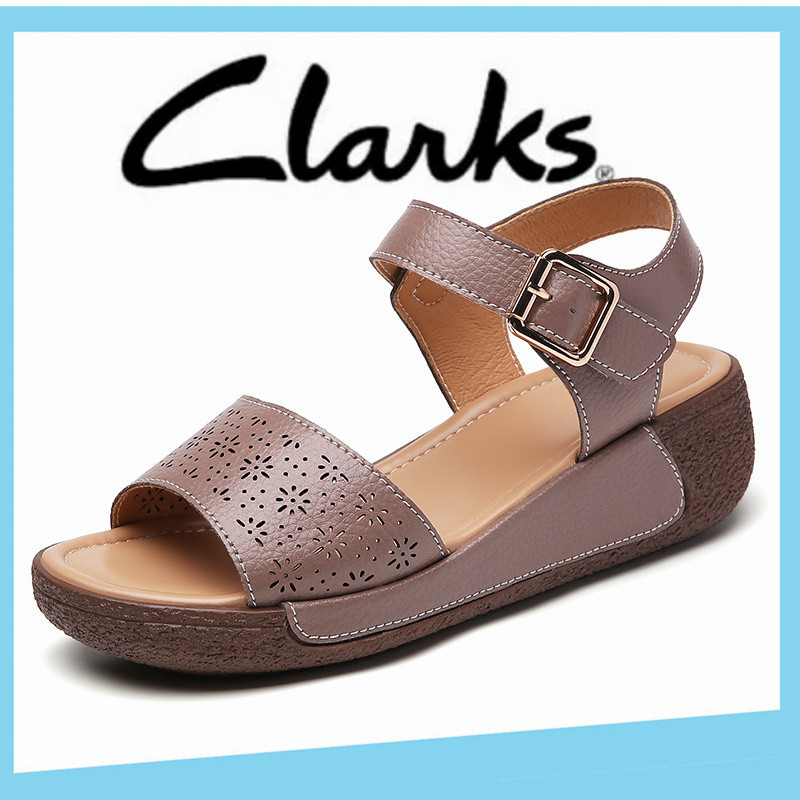 Clarks รองเท้าผู้หญิง Clarks ผู้หญิง Clarks รองเท้าแตะ รองเท้าผู้หญิง รองเท้าส้นแบน รองเท้าแตะ Clark