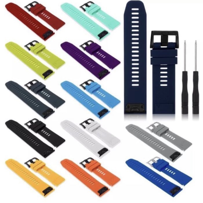 [ ] สายนาฬิกา Garmin apricot s62 golf Strap