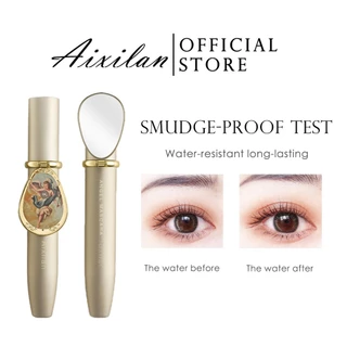 Aixilan Mirror Eyelash To Cream มาสคาร่า ที่มาพร้อมกระจก หัวแปรงซิลิโคนหมุนได้ 360 องศา 7g ขนตางอนยาวนาน 24H