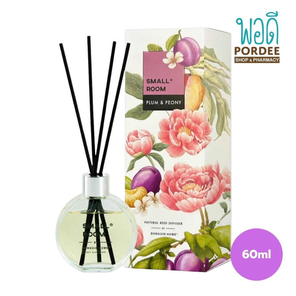 Bonsoir Home Smallroom Plum & Peony 60 ml.
