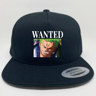 Roronoa Zoro Bounty หมวก One Piece Snapback