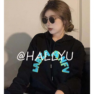 HALLYU  เสื้อผ้าผู้ญิง แขนยาว เสื้อฮู้ด คลุมหญิง สไตล์เกาหลี แฟชั่น  ทันสมัย คุณภาพสูง Comfortable ทันสมัย A98J3AD 36Z230909