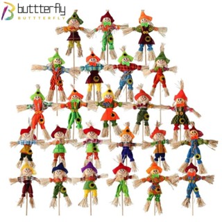 Buttterfly หุ่นไล่กายืน ลายการ์ตูน ไม่ทอ 30 ซม. สําหรับตกแต่งสวน ปาร์ตี้