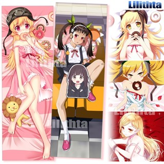 ปลอกหมอน พิมพ์ลายการ์ตูนอนิเมะ Dakimakura Bakemonogatari Oshino Shinobu Hachikuji Mayoi Monogatari Series สําหรับตกแต่งบ้าน